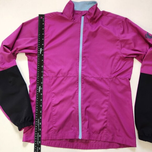 Pearl‎ Izumi MTB Barrier Cycling Jacket Womens M Purple Wine Full Zip Small FLAW - Picture 6 of 11